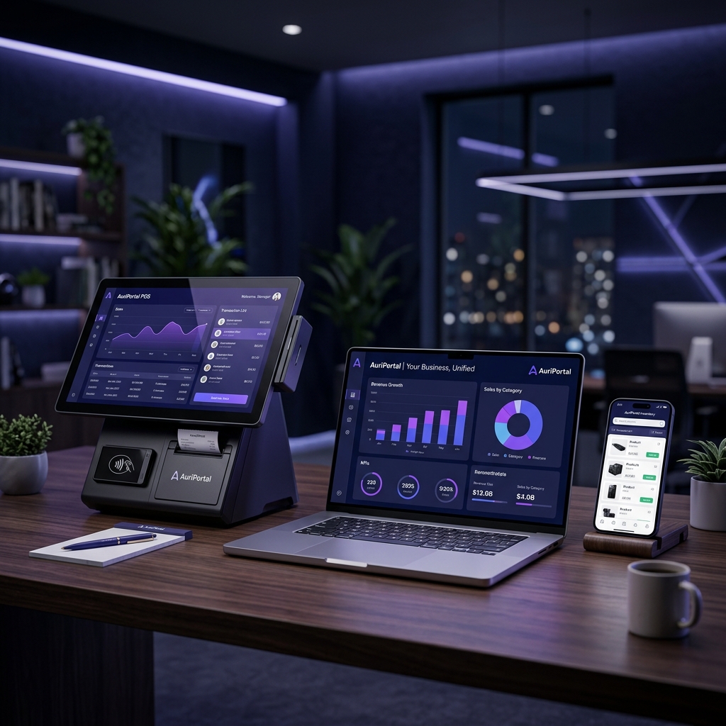 AuriPortal Suite Mockup